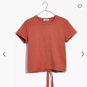 Madewell verse back tie top.  The color of this listing is red!!!